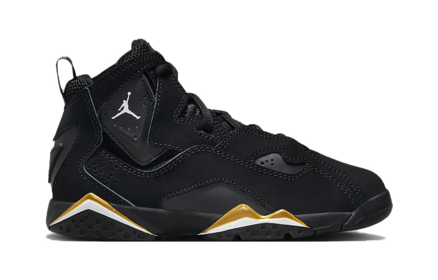 (PS) Air Jordan True Flight 'Black Metallic Gold White' 343796-017 sold by KicksCrew product image thumbnail 2