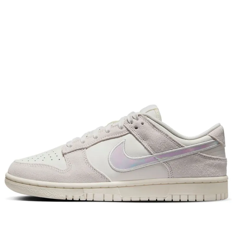 (WMNS) Nike Dunk Low 'Sail Iridescent Swoosh' HF5074-133 sold by KicksCrew