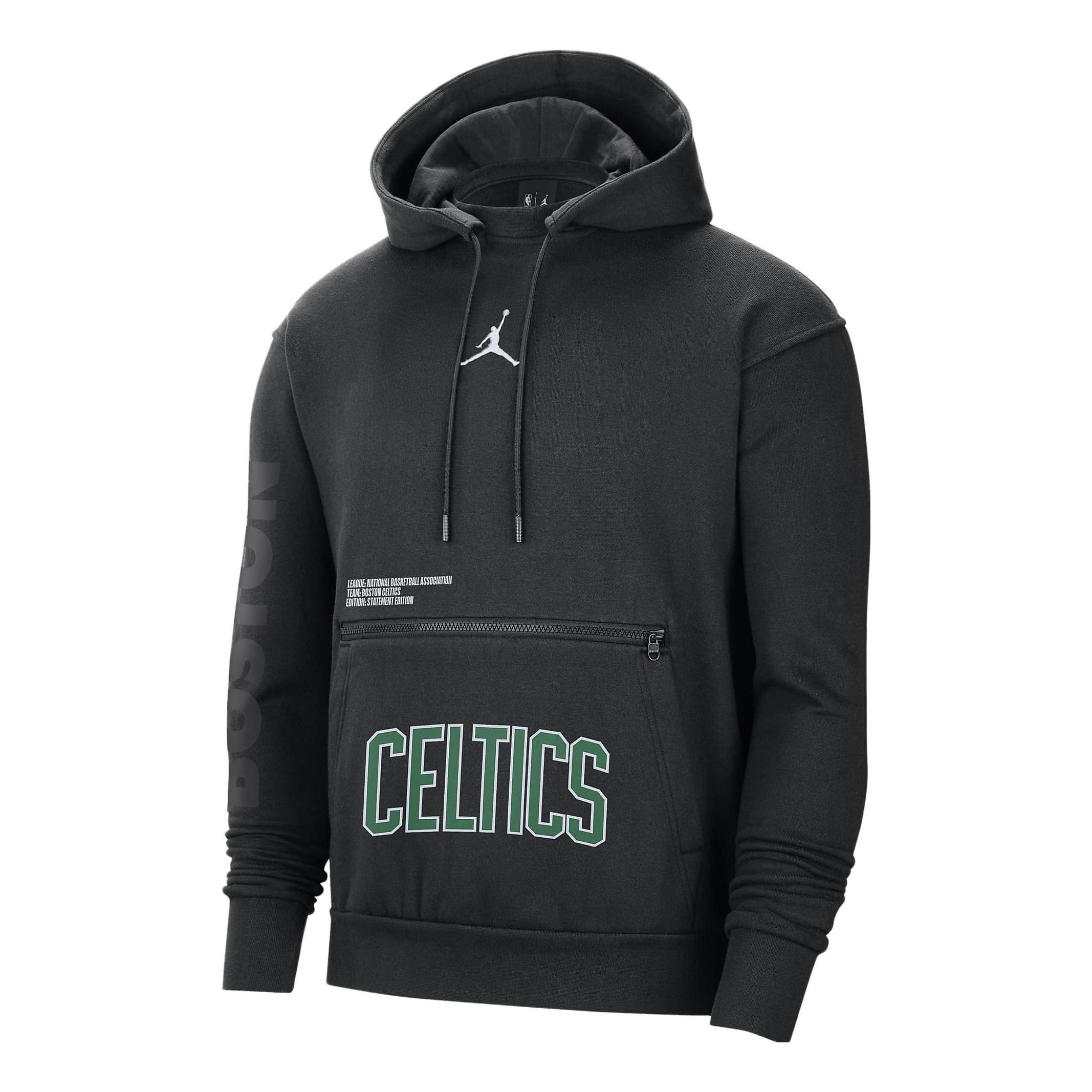 Air Jordan Boston Celtics Courtside Statement Edition Hoodie 'Black' DR6998-010 sold by KicksCrew