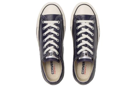 Converse Chuck Taylor All Star Olive Green Leather Ox 'Navy' 31308260 sold by KicksCrew