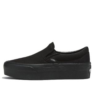 Vans Classic Slip-On Stackform Canvas 'Black' VN0A7Q5RBKA sold by KicksCrew