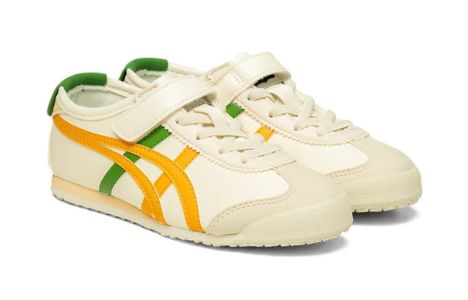 (PS) Onitsuka Tiger Mexico 66 'Cream Citrus' 1184A049-107 sold by KicksCrew