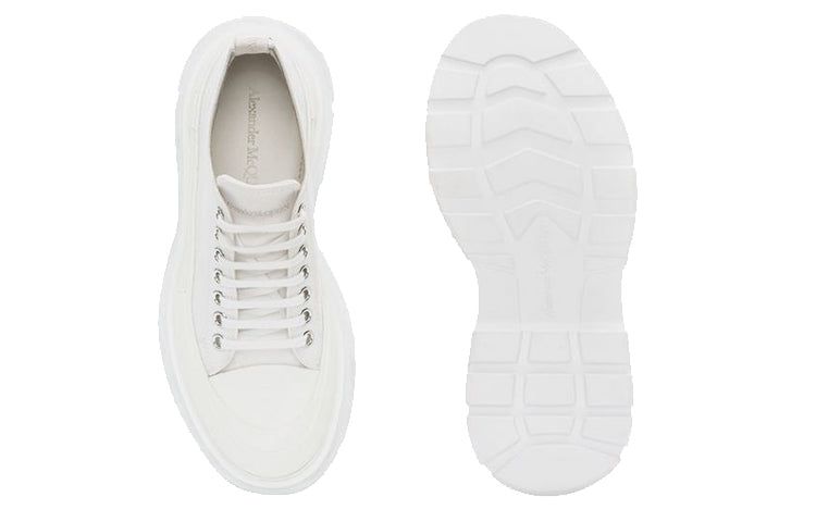 (WMNS) Alexander McQueen Tread Slick Low Lace Up 'White' 611705W4L329000 sold by KicksCrew product image thumbnail 5