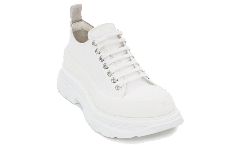 (WMNS) Alexander McQueen Tread Slick Low Lace Up 'White' 611705W4L329000 sold by KicksCrew product image thumbnail 3