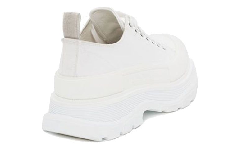 (WMNS) Alexander McQueen Tread Slick Low Lace Up 'White' 611705W4L329000 sold by KicksCrew product image thumbnail 4