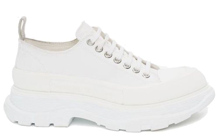 (WMNS) Alexander McQueen Tread Slick Low Lace Up 'White' 611705W4L329000 sold by KicksCrew product image thumbnail 2