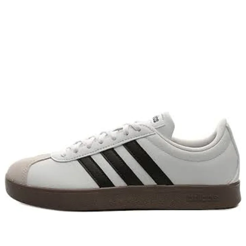 (WMNS) adidas VL Court Base 'White Black Tan' ID3714 sold by KicksCrew