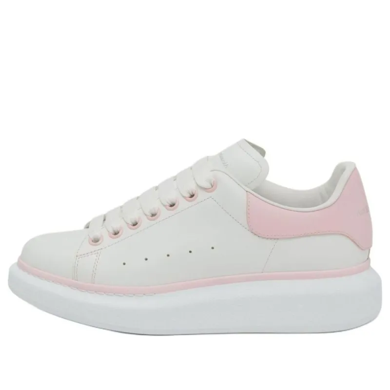 (WMNS) Alexander McQueen Wedge Sole Sneakers 'White and Ice Pink' 718139WIEEP8761 sold by KicksCrew