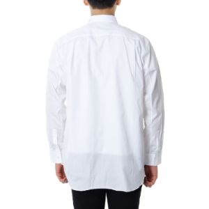 COMME des GARCONS PLAY Red Emblem Button Down 'White' AZ-B002-051-2 sold by KicksCrew