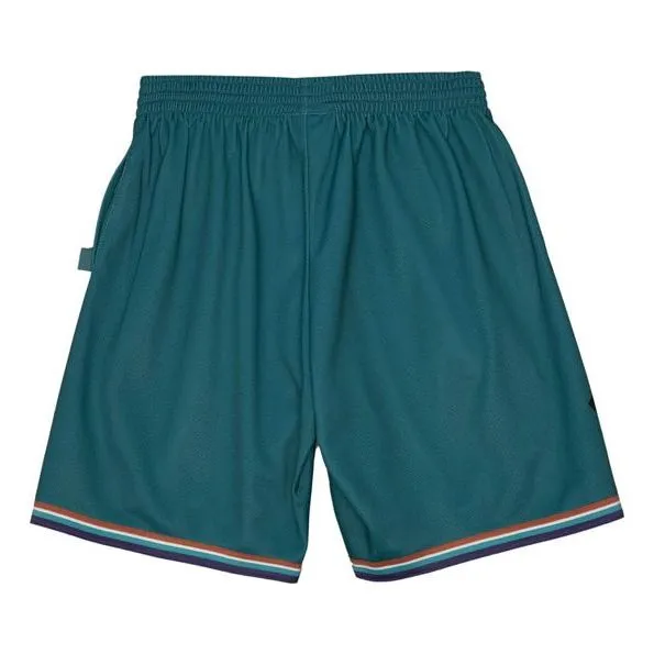 Mitchell & Ness x NBA Hardwood Classics Big Face 2.0 Shorts 'Utah Jazz' SHORBW19147-UJATEAL sold by KicksCrew product image thumbnail 2