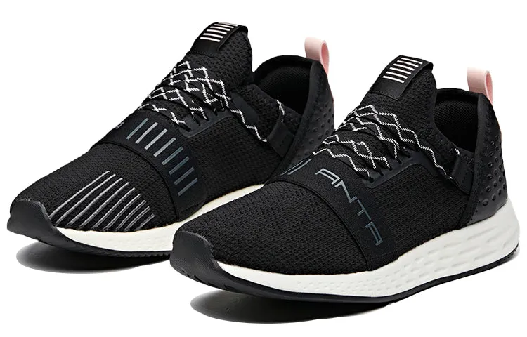 (WMNS) ANTA Running Series Sneakers 'Black Pink White' 12928812-2 sold by KicksCrew product image thumbnail 2