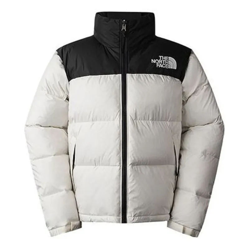 THE NORTH FACE Feather Down High-neck Jacket 'Beige' NF0A3C8D-QLI sold by KicksCrew