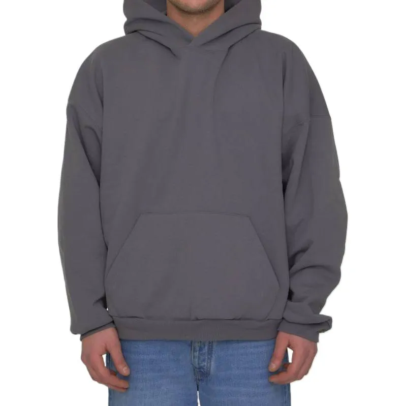 Balenciaga Care Label Hoodie Middle Fit 'Grey Black' 725565TNVL61219 sold by KicksCrew product image thumbnail 3