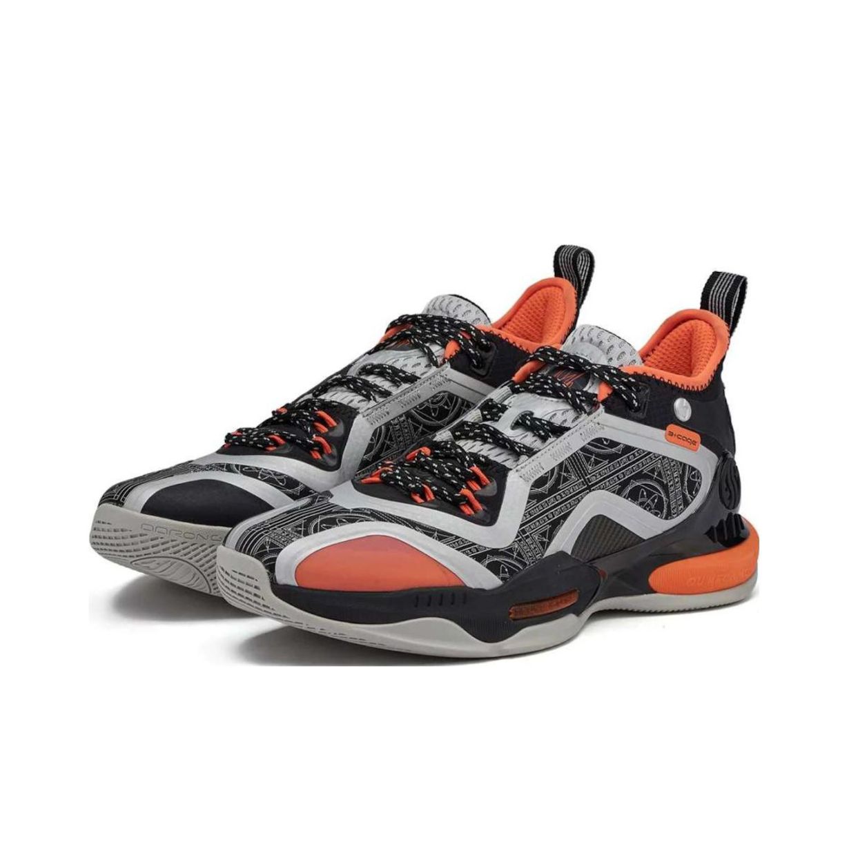 361 Degrees AG2 Aaron Gordon 'Black Grey Orange' 572141111-3 sold by KicksCrew product image thumbnail 2