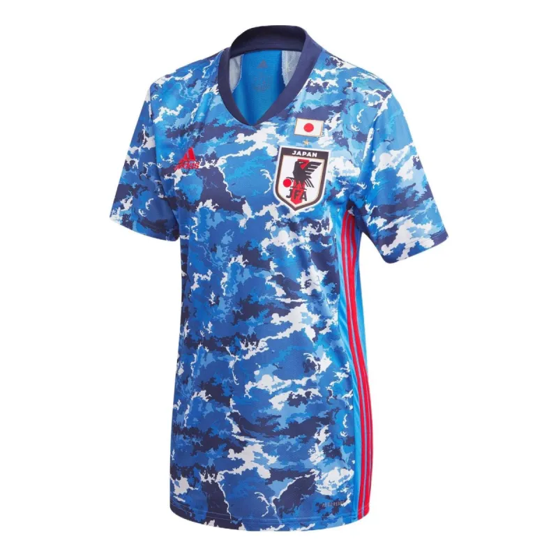 (WMNS) adidas Japan Home Jersey 'Blue White' ED7364 sold by KicksCrew
