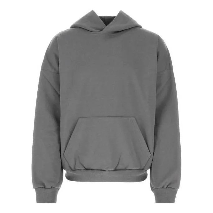 Balenciaga Care Label Hoodie Middle Fit 'Grey Black' 725565TNVL61219 sold by KicksCrew