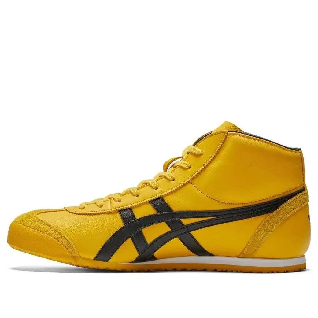 Onitsuka Tiger Mexico Mid Runner 'Yellow Black' 1183B577-751 sold by KicksCrew
