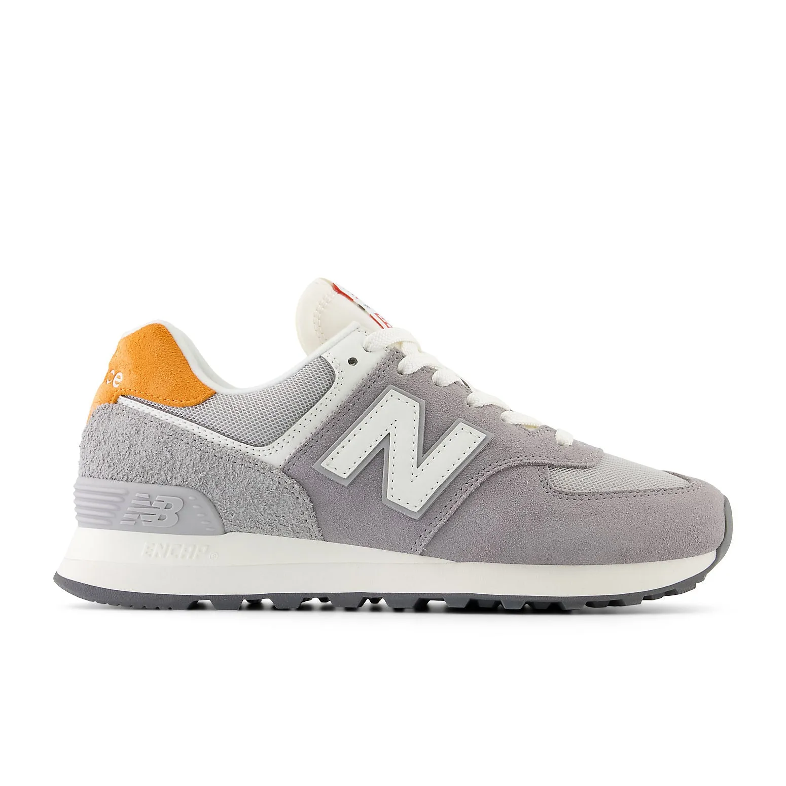 (WMNS) New Balance 574 'Grey Orange' WL574YG2 sold by KicksCrew product image thumbnail 2