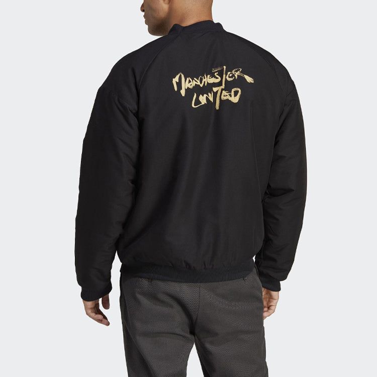 adidas Manchester United Chinese Story Padded Jacket 'Black' HT1991 sold by KicksCrew product image thumbnail 3
