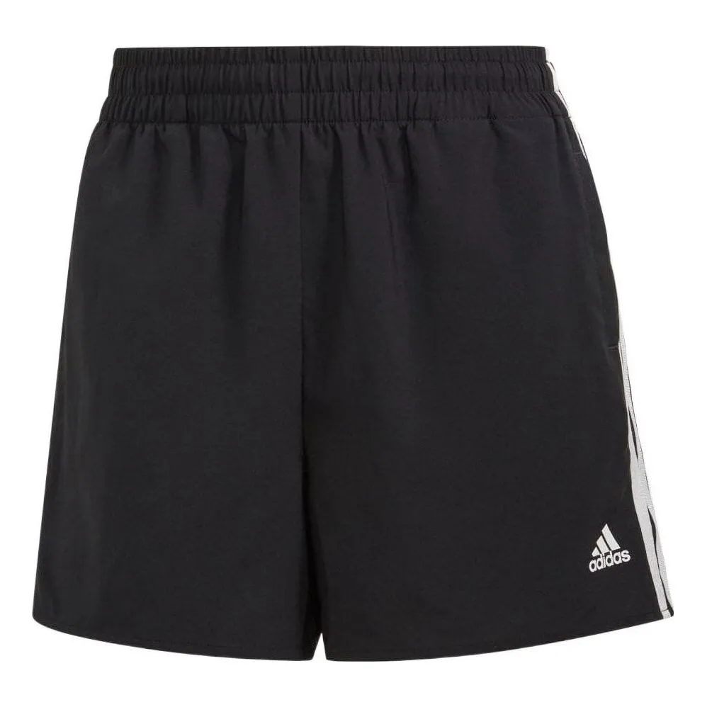 (WMNS) adidas Primeblue Designed 2 Move Woven 3-Stripes Sport Shorts Asia Sizing 'Black' GL3981 sold by KicksCrew