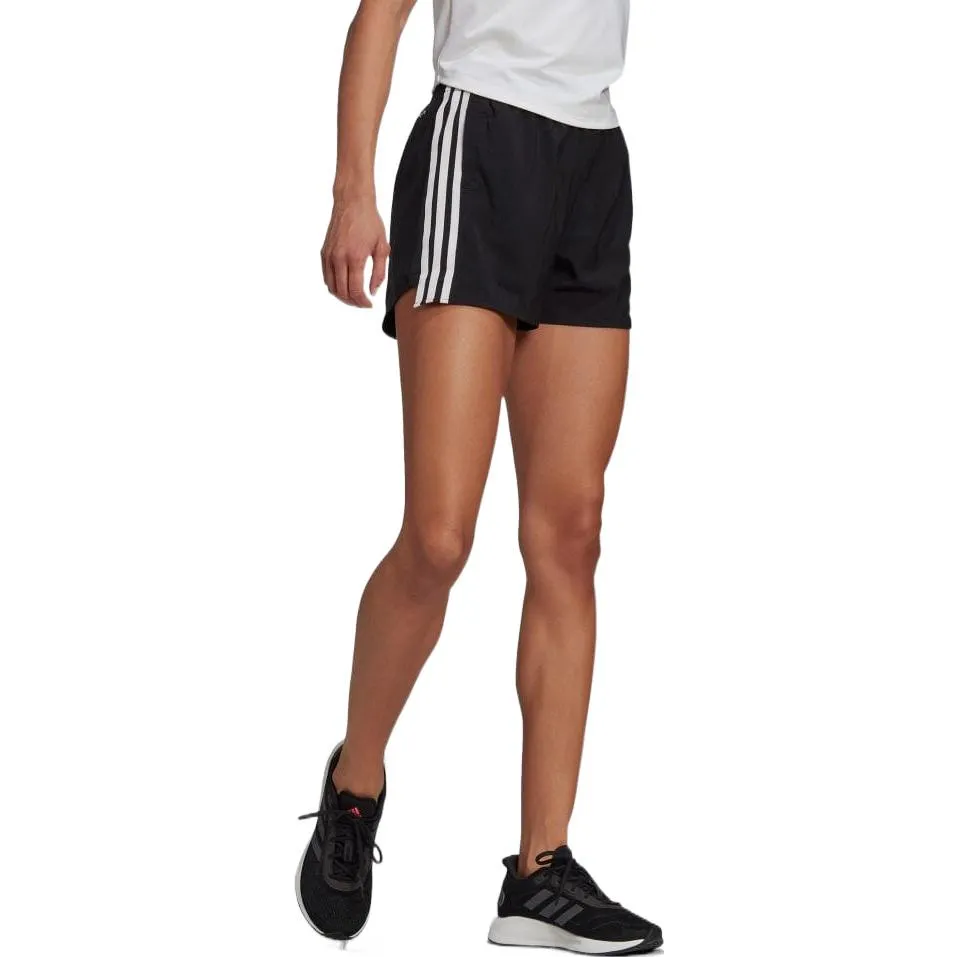 (WMNS) adidas Primeblue Designed 2 Move Woven 3-Stripes Sport Shorts Asia Sizing 'Black' GL3981 sold by KicksCrew product image thumbnail 2