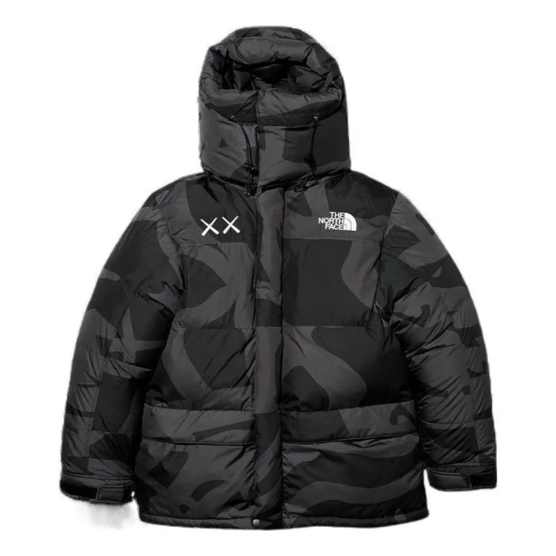 THE NORTH FACE x KAWS FW22 1994 Himalayan Parka Jacket 'Black' NF0A7WLT-7H4 sold by KicksCrew