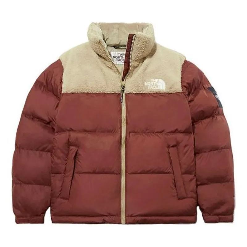 THE NORTH FACE Eco Nuptse Fleece Jacket 'Brown' NJ3NL55J sold by KicksCrew