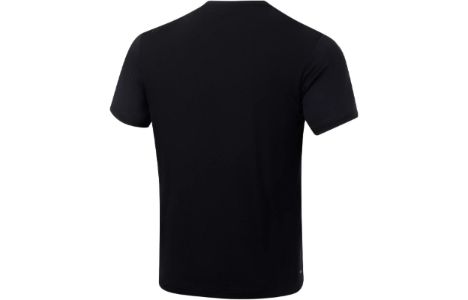 Li-Ning Logo Running T-shirt 'Black' ATST073-1 sold by KicksCrew