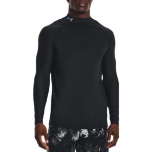 Under Armour Rush SmartForm Mock Long Sleeve T-shirt 'Black' 1373807-001 sold by KicksCrew
