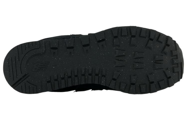 (WMNS) New Balance 574 Shoes 'Triple Black' GC574EVE sold by KicksCrew product image thumbnail 4