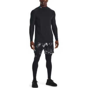 Under Armour Rush SmartForm Mock Long Sleeve T-shirt 'Black' 1373807-001 sold by KicksCrew