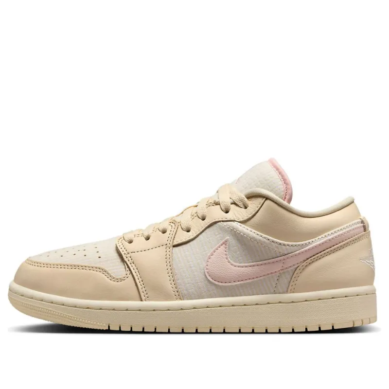 (WMNS) Air Jordan 1 Low SE 'Linen Legend Pink' FQ1925-100 sold by KicksCrew