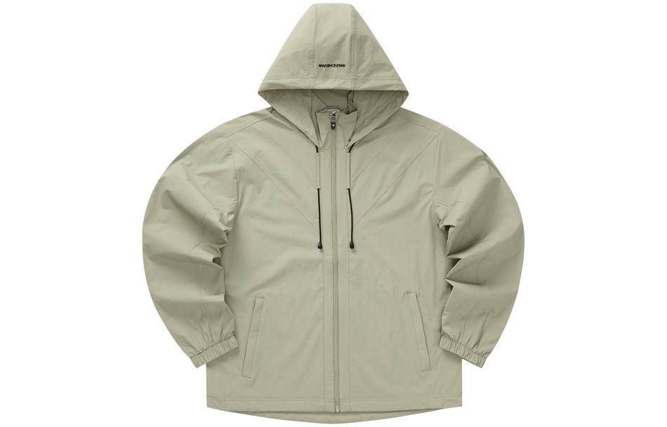 Skechers Casual Hoodied Jacket 'Black White Olive Green' L322M030 sold by KicksCrew product image thumbnail 5