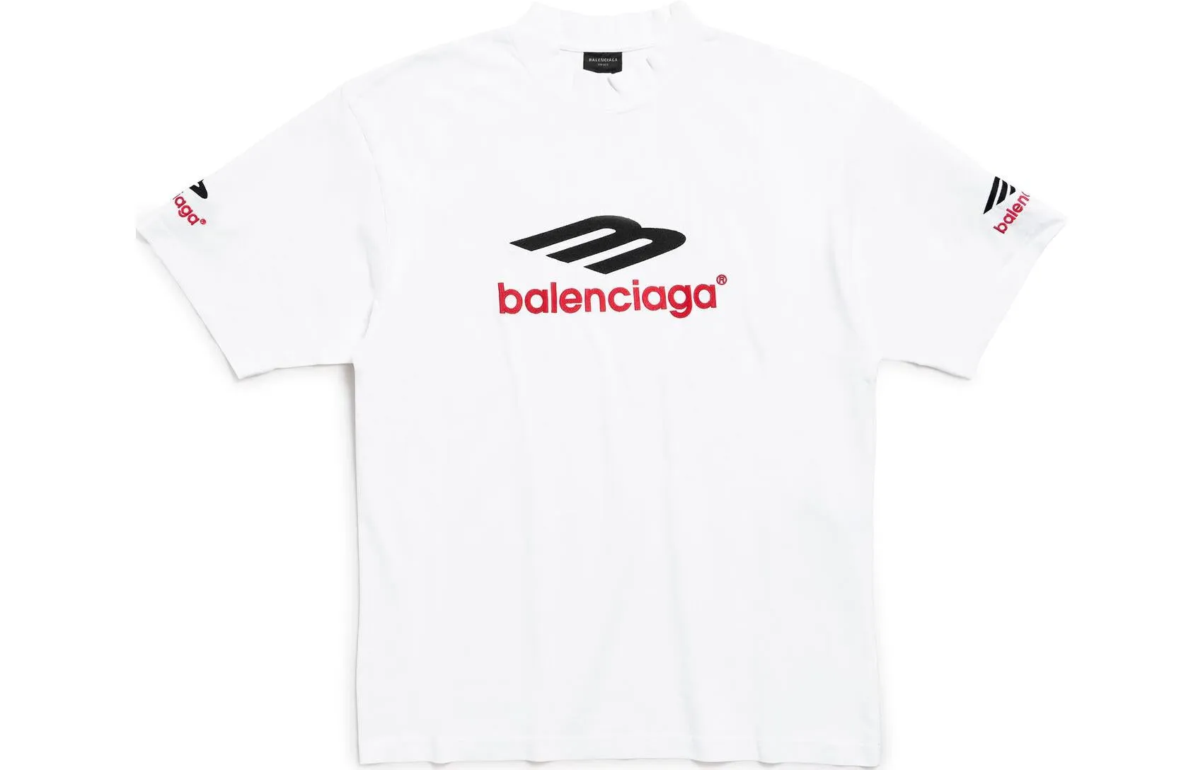 Balenciaga Balenciaga 3b Sports Icon T-shirt 'White Black