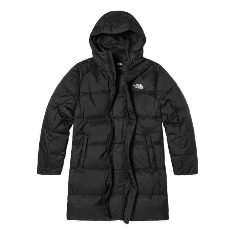 THE NORTH FACE Logo-print Coat 'Black' NF0A7W7K-JK3 sold by KicksCrew