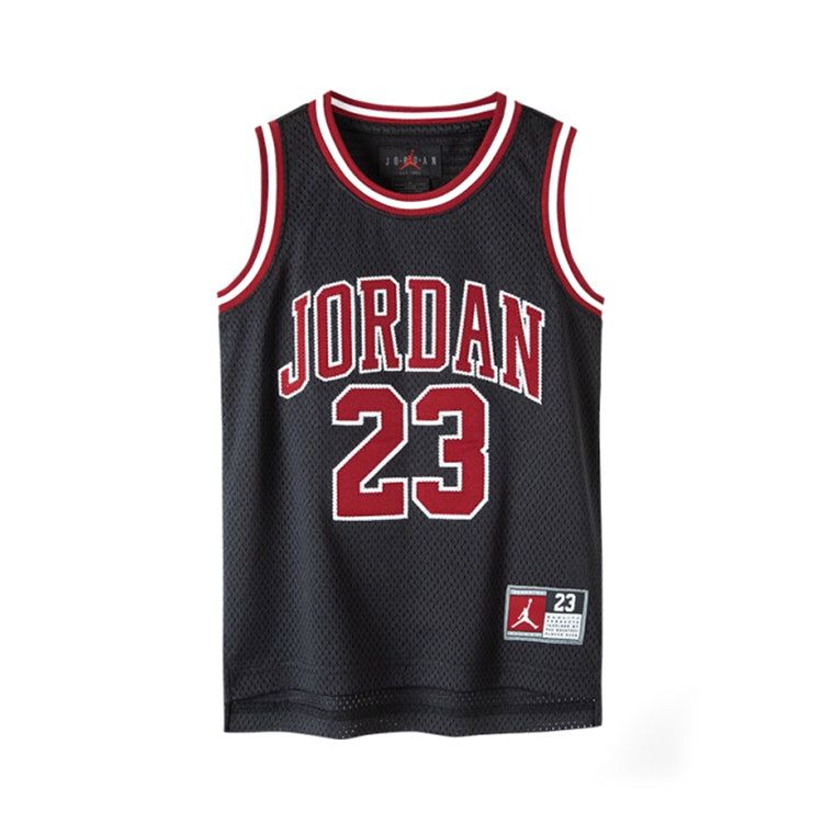 (GS) Air Jordan 23 Jersey 'Black' DO1962-010 sold by KicksCrew product image thumbnail 2