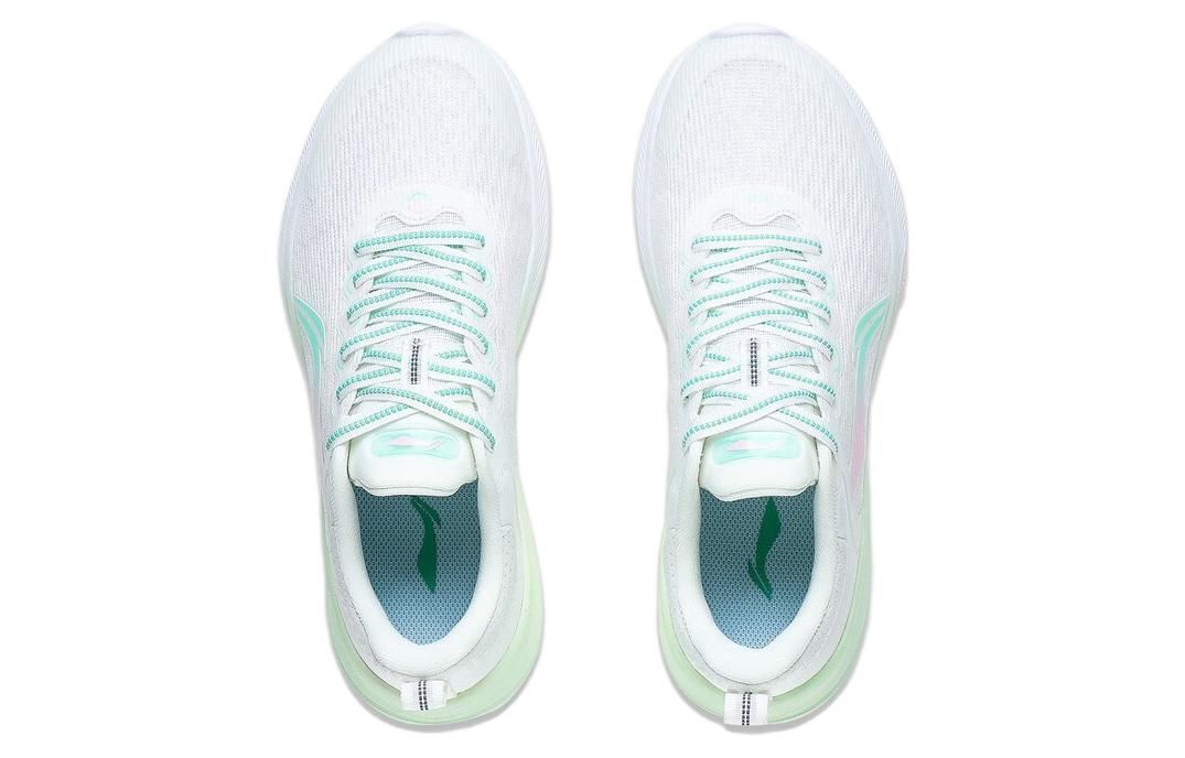 (WMNS) Li-Ning Badminton Sport Shoes 'White Green' AFVT012-3 sold by KicksCrew product image thumbnail 4