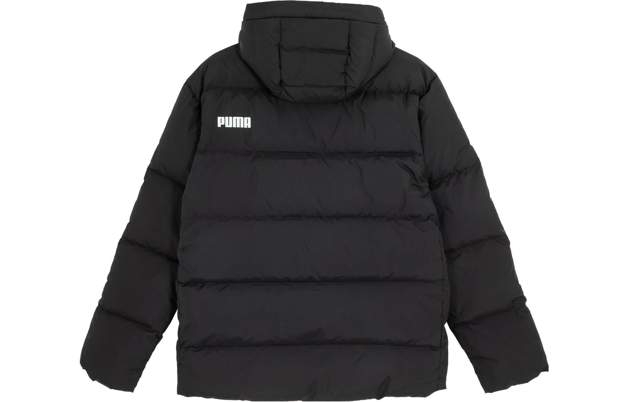 Puma Classic Puffer Jacket 'Black' 672411-01 sold by KicksCrew product image thumbnail 2