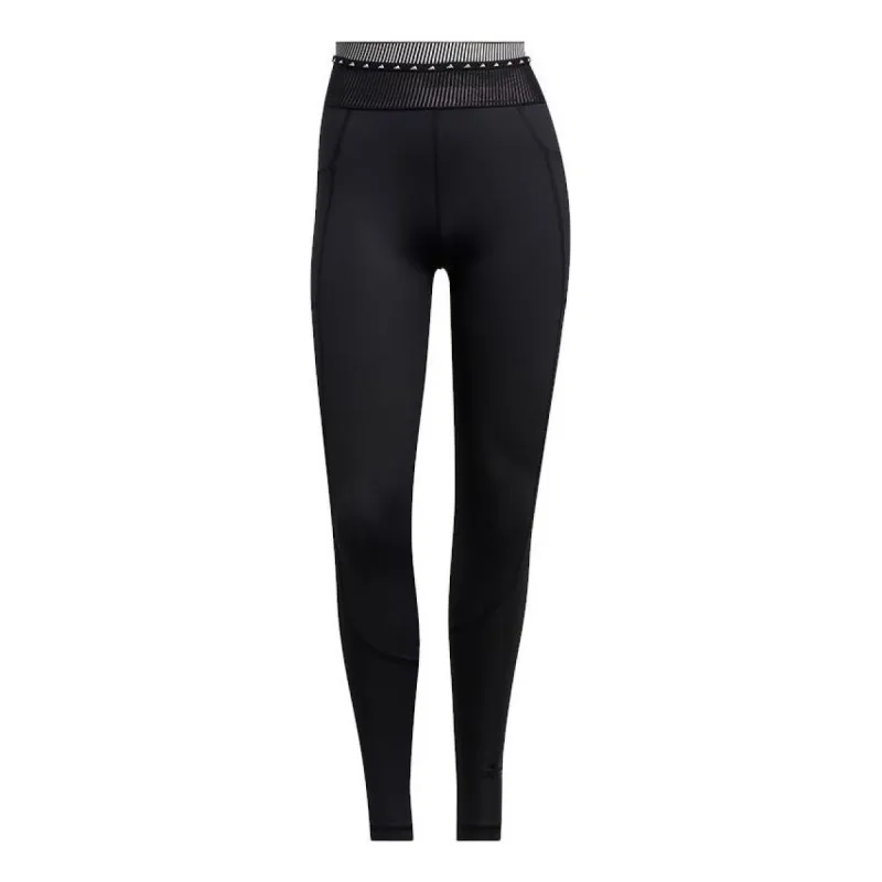 (WMNS) adidas Techfit Badge Of Sport Long Tights Asia Sizing 'Black' GL0711 sold by KicksCrew