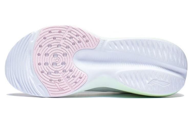 (WMNS) Li-Ning Badminton Sport Shoes 'White Green' AFVT012-3 sold by KicksCrew product image thumbnail 5