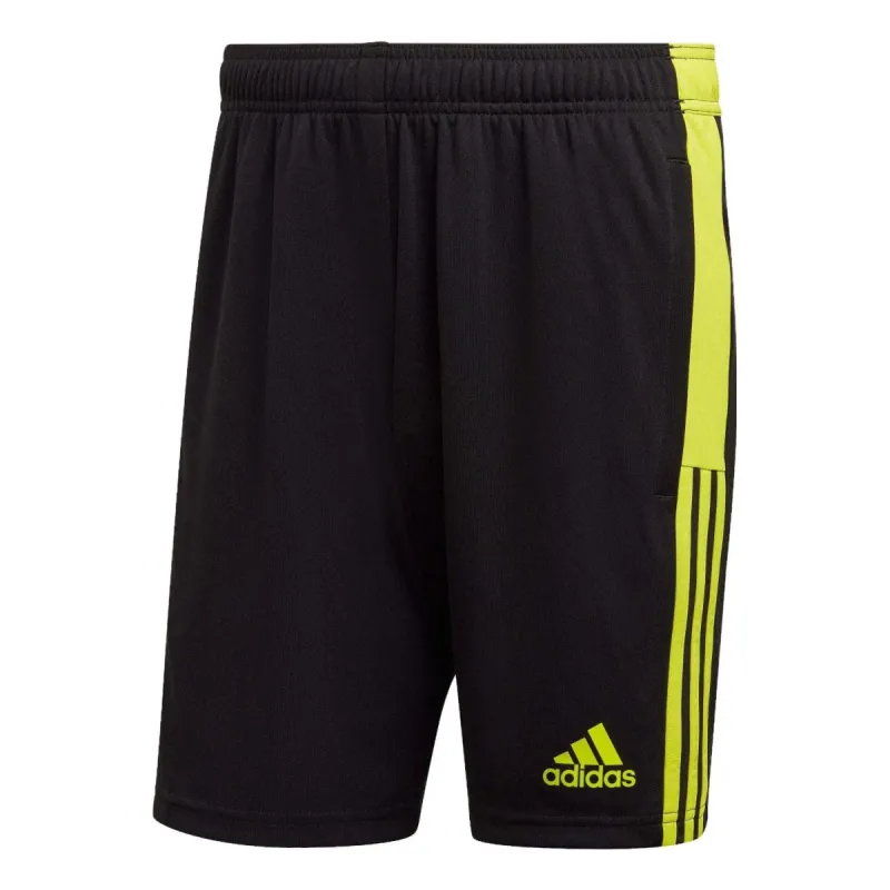 adidas Tiro Essentials Shorts 'Black Green' HS0991 sold by KicksCrew