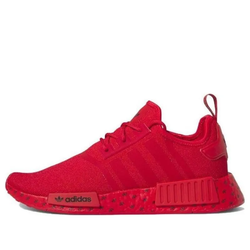 adidas NMD_R1 'Allover Logo - Scarlet' ID9769 sold by KicksCrew