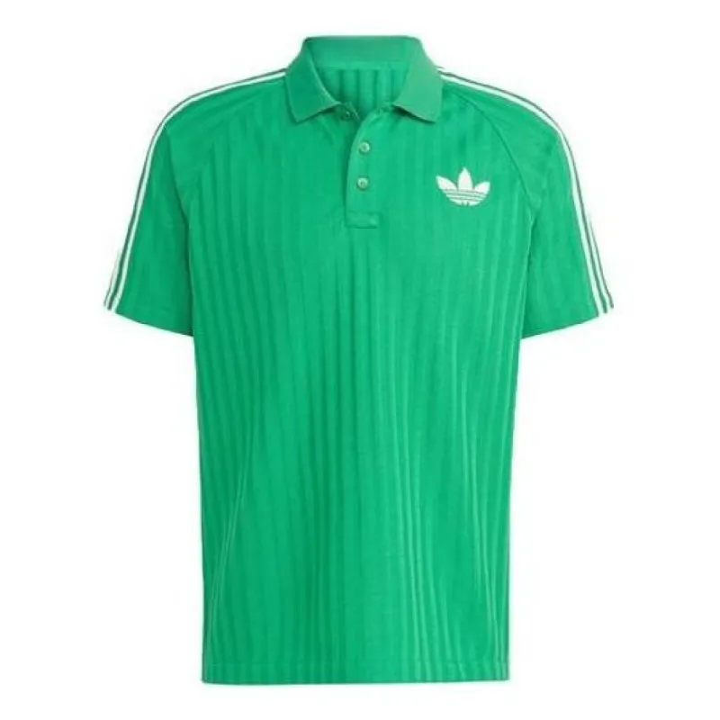 adidas originals Adicolor 70s Vintage Polo Shirt 'Green' IP6976 sold by KicksCrew