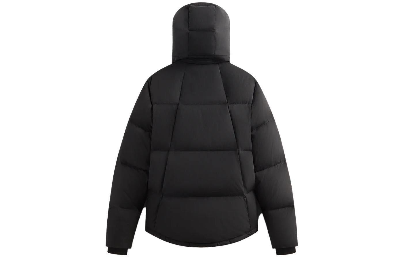 KITH Wrinkle Nylon Midi Puffer 'Black' KHM010393-001 sold by KicksCrew product image thumbnail 2