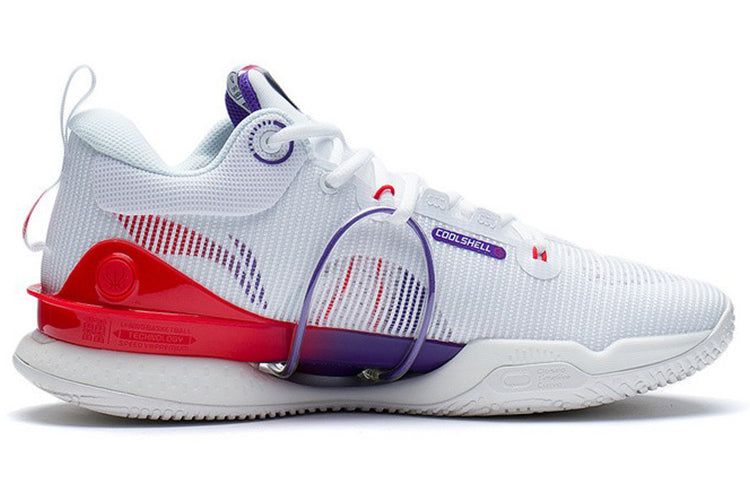 Li-Ning Speed 8 Premium 'White Red' ABAS015-4 sold by KicksCrew product image thumbnail 2