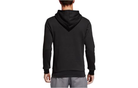adidas Essentials Linear Pullover Hoodie 'Black' S98772 sold by KicksCrew