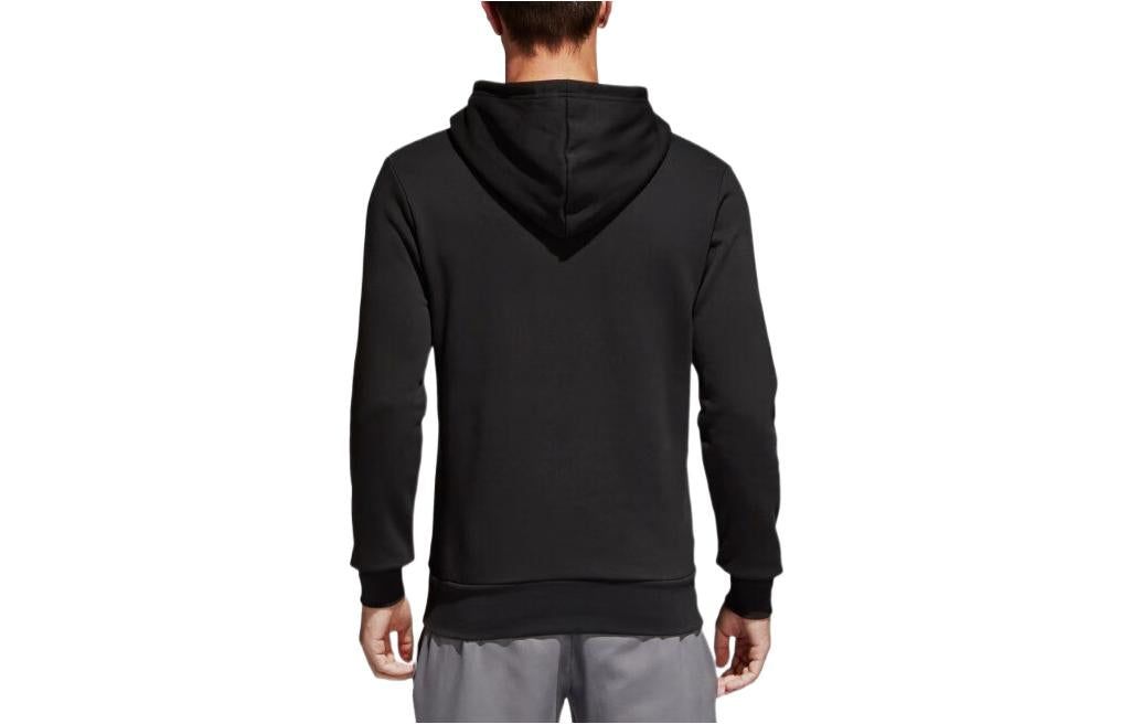 adidas Essentials Linear Pullover Hoodie 'Black' S98772 sold by KicksCrew product image thumbnail 2