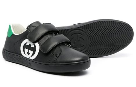 (GS) Gucci Ace Sneakers 'Black' 649759-BOQB0-1061 sold by KicksCrew