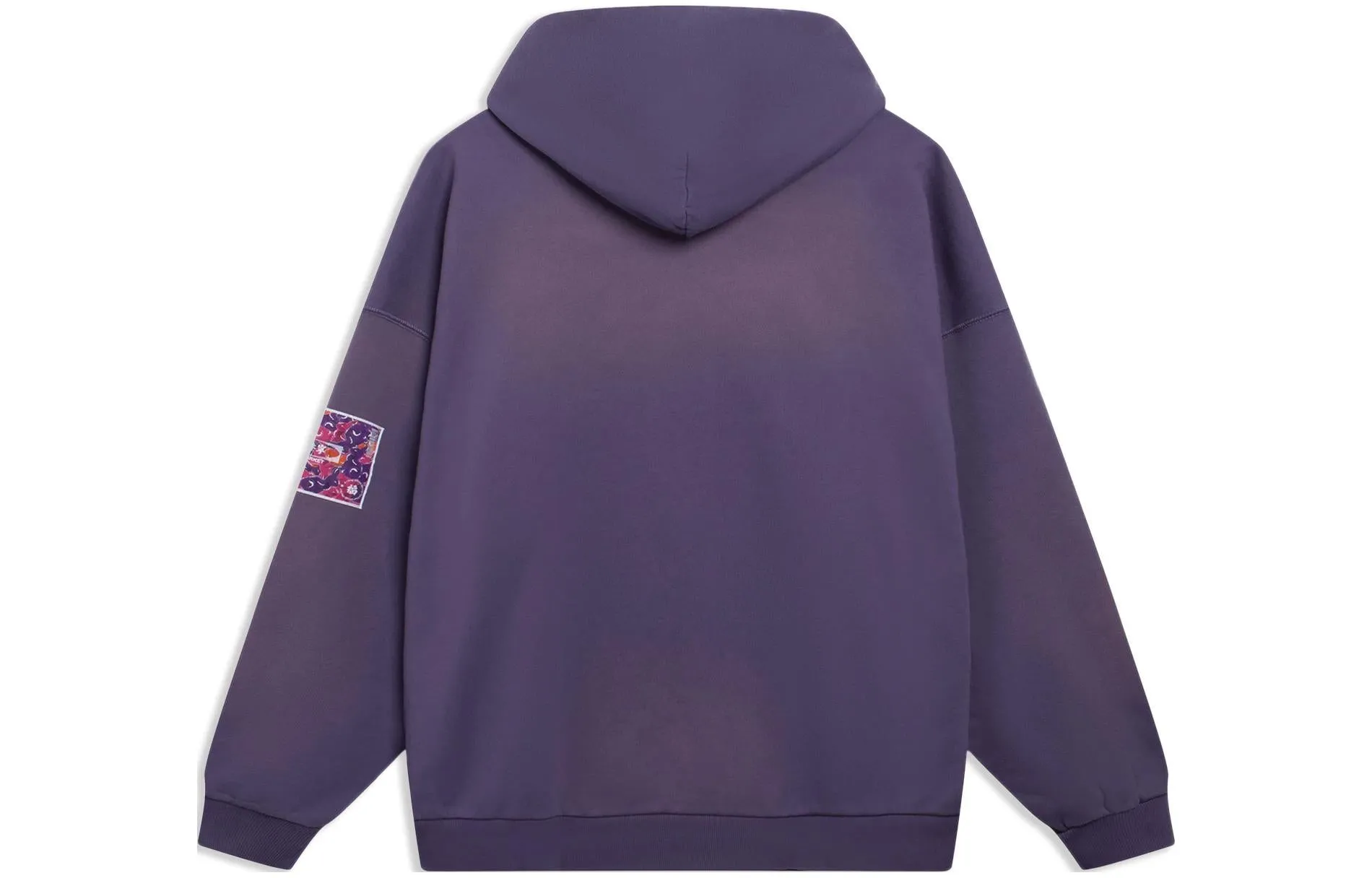 Li-Ning Chinese Culture Graphic Hoodie 'Washed Purple' AWDT243-4 sold by KicksCrew product image thumbnail 2