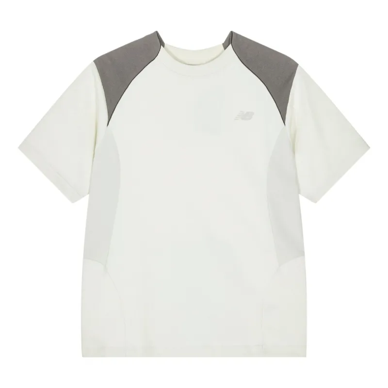 New Balance x LiangDong Color Block T-Shirt 'White' NEE17113-WT sold by KicksCrew